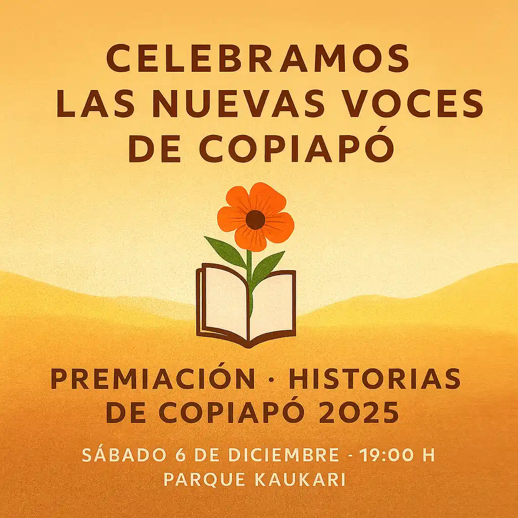Ceremonia de premiación de Historias de Copiapó en el Paseo de Libros